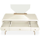 AICO La Rachelle Vanity Desk in Medium Champagne - Furniture Now (CA)