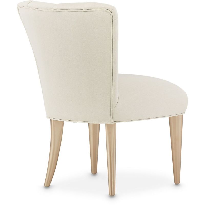 AICO La Rachelle Vanity Chair in Medium Champagne - Furniture Now (CA)