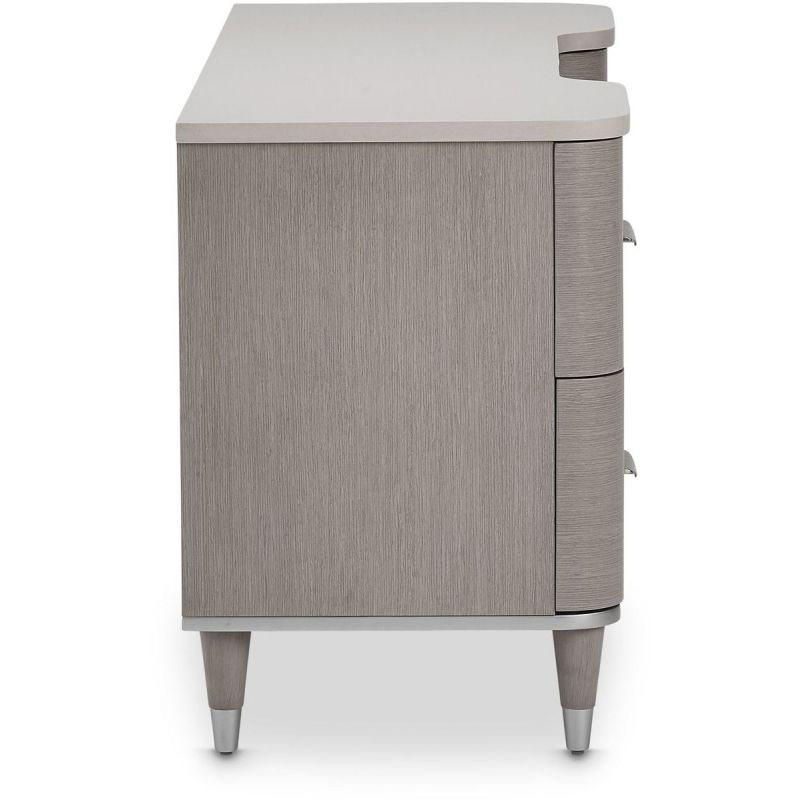 AICO Eclipse Vanity/Writing Desk in Moonlight - Furniture Now (CA)