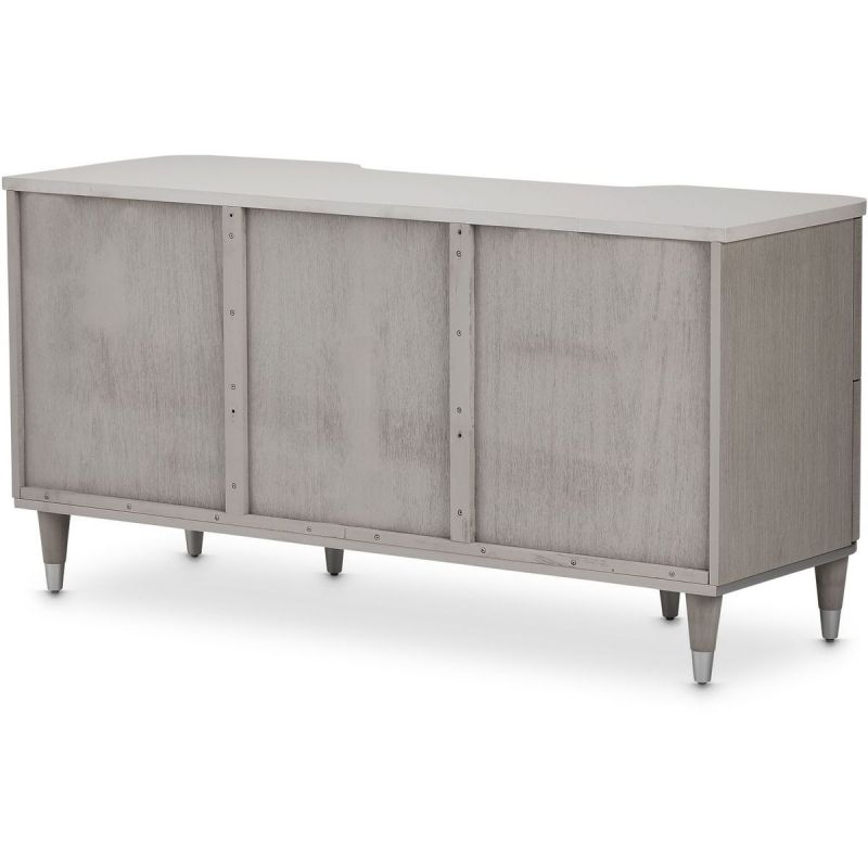 AICO Eclipse Vanity/Writing Desk in Moonlight - Furniture Now (CA)