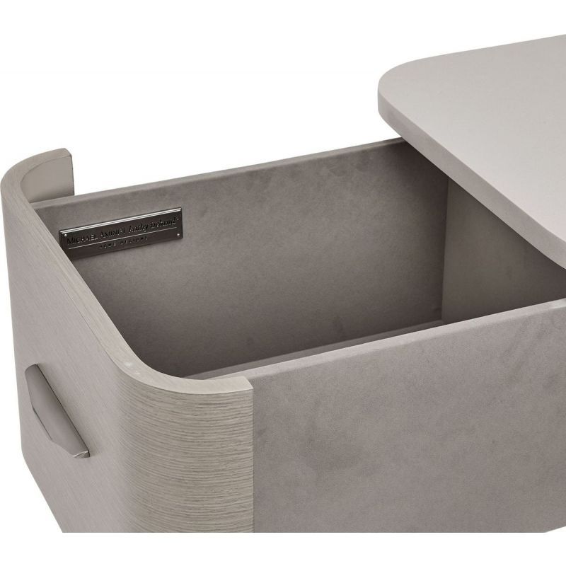 AICO Eclipse Vanity/Writing Desk in Moonlight - Furniture Now (CA)