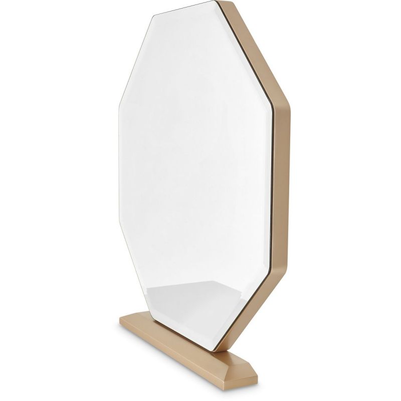 AICO La Rachelle Vanity Mirror in Medium Champagne - Furniture Now (CA)