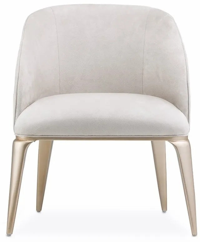 AICO Malibu Crest Vanity Chair in Chardonnay - Furniture Now (CA)