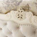 AICO Lavelle Queen Wing Mansion Bed in Classic Pearl - Furniture Now (CA)