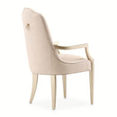 AICO Malibu Crest Arm Chair in Chardonnay (Set of 2) - Furniture Now (CA)